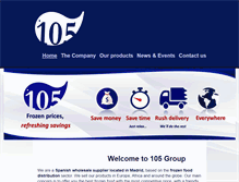 Tablet Screenshot of cientocinco.com